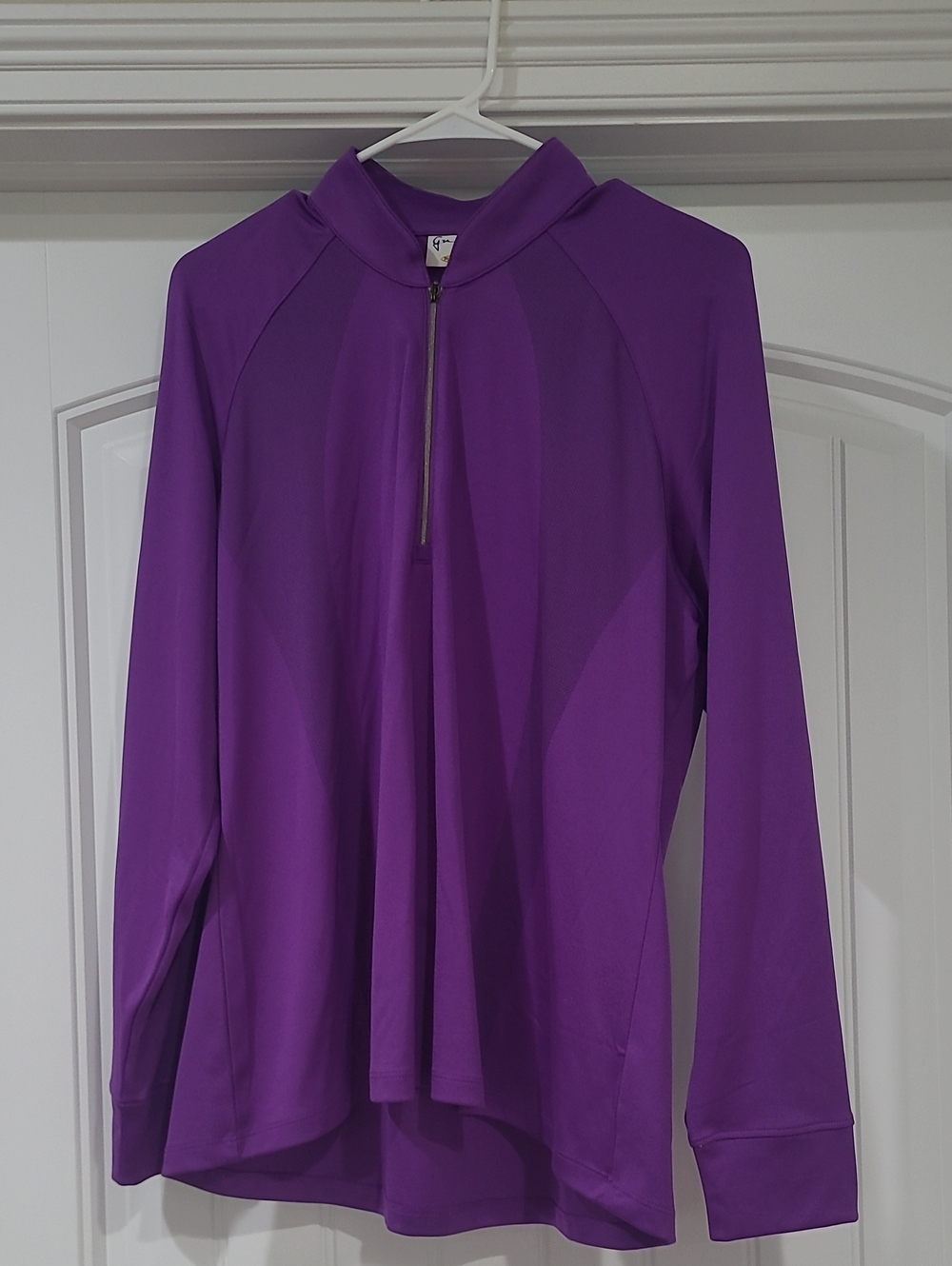 Greg Norman Collection Purple Quarter-Zip Pullover